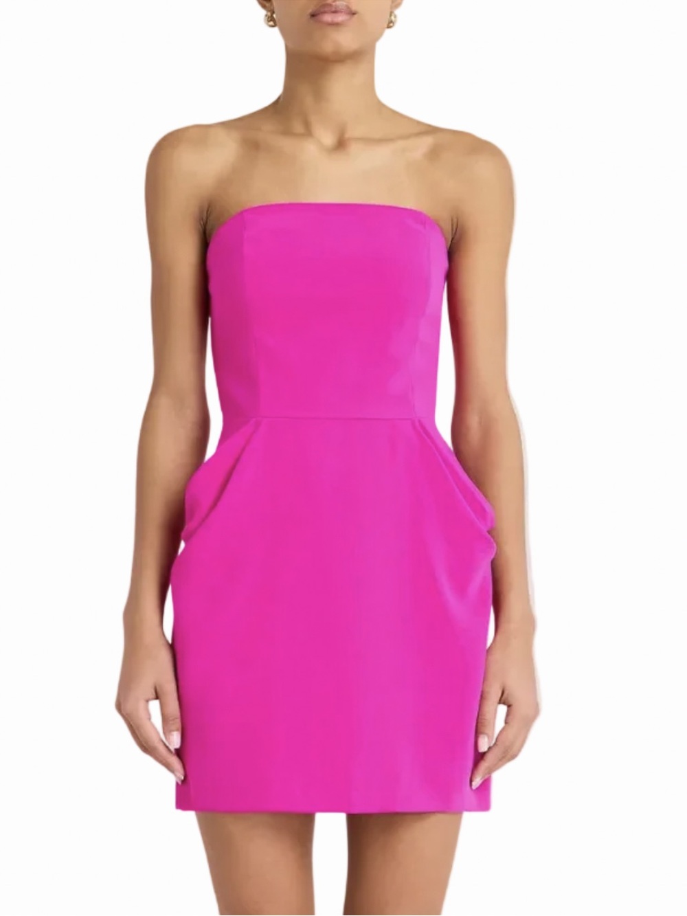 Amanda Uprichard Sabella Strapless Mini Dress size XS
